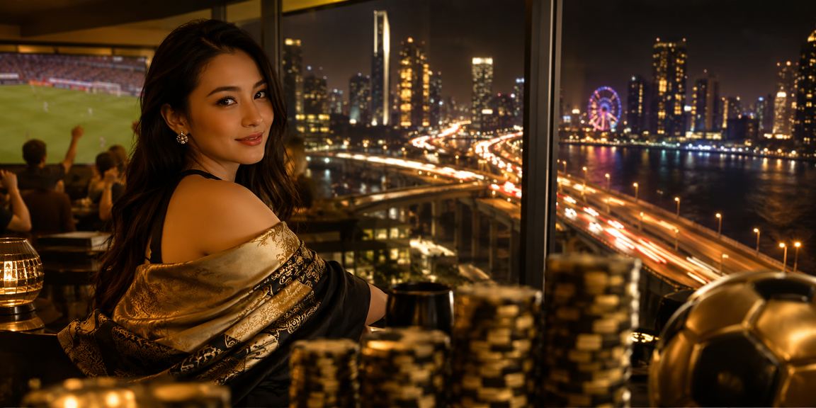 Pemain menikmati reward VIP sambil minum kopi di kedai Vietnam